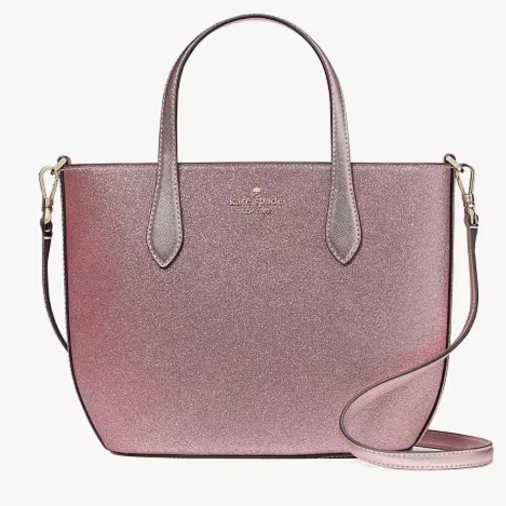 NWT- Kate Spade Glimmer Satchel in Mitten Pink